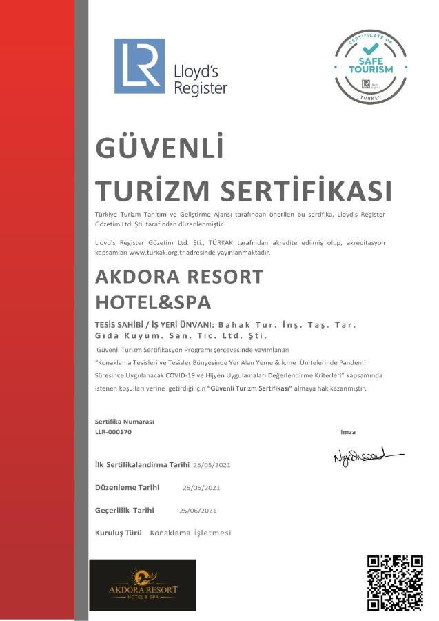 Akdora Resort Hotel & Spa Сіде Екстер'єр фото